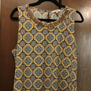 Dressy Tank with Embellished Neckline